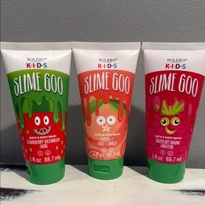 1- Kids Slime Goo bath and body wash